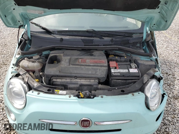 2017 FIAT 500 Pop with VIN 3C3CFFKR6HT694321, listed as a Copart auction lot 52919045 with 46,497 mi miles and Salvage Title. Bid and sale history available at carsss.com. Image 11.