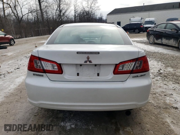 2011 Mitsubishi Galant ES with VIN 4A32B3FFXBE027967, listed as a Copart auction lot 44972585 with 112,566 mi miles and Salvage Title. Bid and sale history available at carsss.com. Image 6.