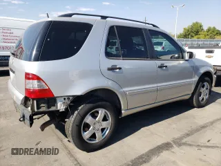 2005 Mercedes-Benz M-Class 3.7L with VIN 4JGAB57E35A544146, listed as a Copart auction lot 73055234 with 217,876 mi miles and Salvage Title. Bid and sale history available at carsss.com. Image 3.