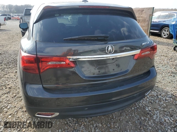 2016 Acura MDX with VIN 5FRYD3H24GB008286, listed as a Copart auction lot 49117595 with 97,415 mi miles and Salvage Title. Bid and sale history available at carsss.com. Image 6.