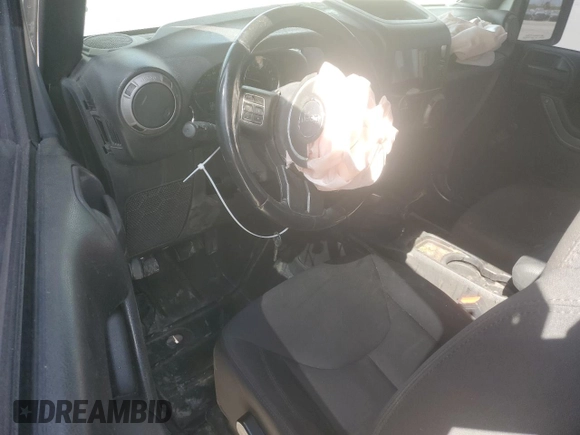 2015 Jeep Wrangler Sport with VIN 1C4AJWAG1FL745444, listed as a Copart auction lot 54062935 with 175,998 mi miles and Salvage Title. Bid and sale history available at carsss.com. Image 8.