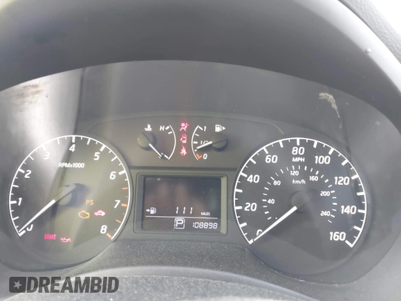 2016 Nissan Sentra SV with VIN 3N1AB7AP1GY328937, listed as a IAAI auction lot 41930090 with 108,898 mi miles and . Bid and sale history available at DreamBid. Image 7.