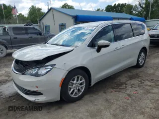2017 Chrysler Pacifica Touring with VIN 2C4RC1DG8HR552987, listed as a Copart auction lot 56397795 with 27,035 mi miles and Salvage title. Bid and sale history available at DreamBid. Image 1.