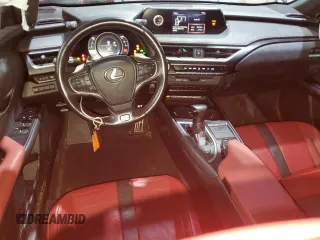 2021 Lexus UX with VIN JTHR9JBH8M2040485, listed as a Copart auction lot 86691384 with 46,907 mi miles and Salvage Title. Bid and sale history available at carsss.com. Image 8.