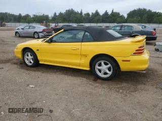 1994 Ford Mustang with VIN 1FALP45T6RF190213, listed as a Copart auction lot 61139925 with 177,719 mi miles and Salvage title. Bid and sale history available at DreamBid. Image 2.