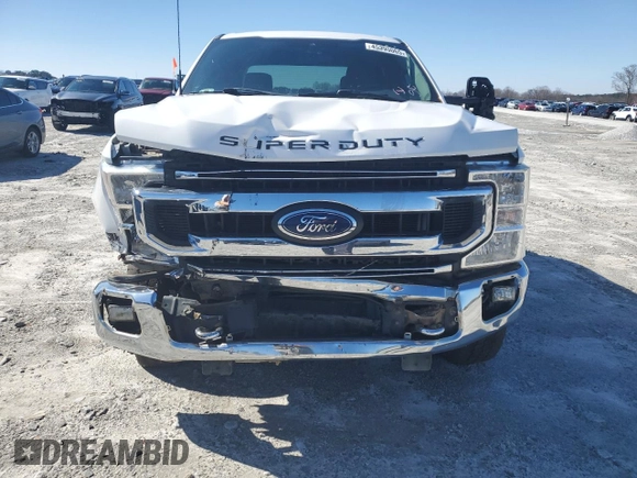 2021 Ford Super Duty F-250 SRW XL with VIN 1FT7W2BT2MED66860, listed as a Copart auction lot 45395065 with 158,217 mi miles and Salvage Title. Bid and sale history available at carsss.com. Image 5.