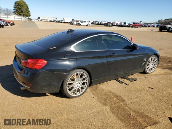 2014 BMW 4 Series 435i with VIN WBA3R1C53EK191776, listed as a Copart auction lot 42410245 with 87,018 mi miles and Salvage Title. Bid and sale history available at carsss.com. Image 3.