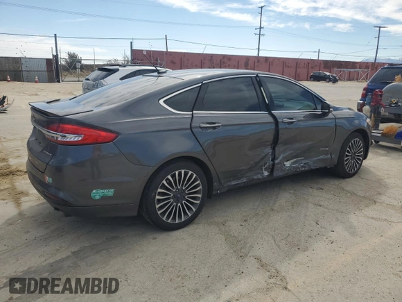 2017 Ford Fusion Titanium with VIN 3FA6P0SU7HR354444, listed as a Copart auction lot 50601035 with 159,069 mi miles and Salvage Title. Bid and sale history available at DreamBid. Image 3.