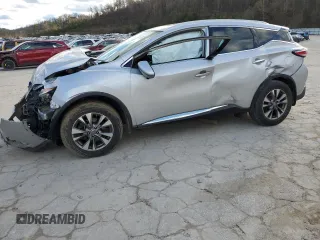 2017 Nissan Murano SL with VIN 5N1AZ2MHXHN141268, listed as a Copart auction lot 86884204 with 152,197 mi miles and Salvage Title. Bid and sale history available at carsss.com. Image 1.