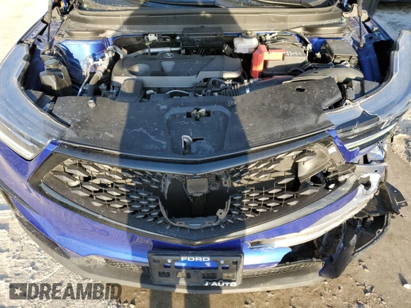 2021 Acura RDX w/A-Spec Package with VIN 5J8TC2H68ML013139, listed as a Copart auction lot 42141155 with 20,559 mi miles and Salvage Title. Bid and sale history available at carsss.com. Image 12.