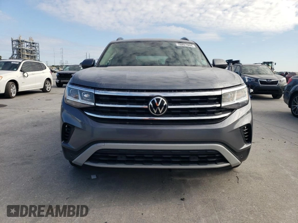 2022 Volkswagen Atlas SE with VIN 1V2WR2CA3NC559224, listed as a Copart auction lot 76897664 with 31,207 mi miles and Salvage title. Bid and sale history available at DreamBid. Image 5.