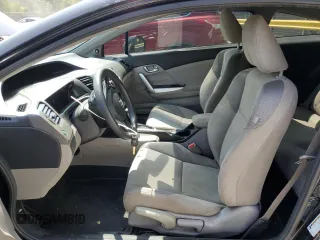 2012 Honda Civic Cpe EX with VIN 2HGFG3B88CH540837, listed as a Copart auction lot 67922244 with 186,171 mi miles and Salvage Title. Bid and sale history available at carsss.com. Image 7.