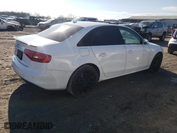2016 Audi A4 Premium with VIN WAUAFAFL4GN016593, listed as a Copart auction lot 46086343 with 52,045 mi miles. Bid and sale history available at carsss.com. Image 3.
