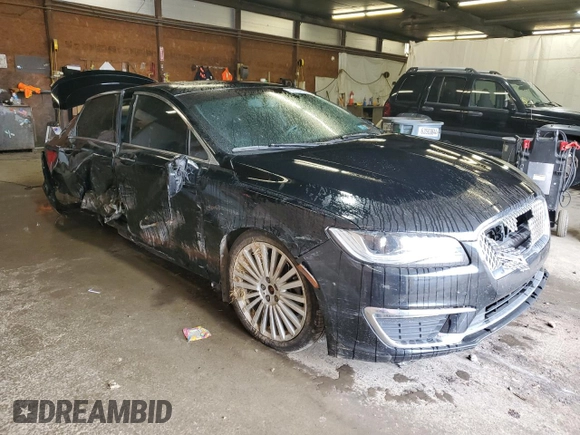 2017 Lincoln MKZ Reserve z VIN 3LN6L5F96HR612716, wystawiony jako Copart lot #60704555 z przebiegiem Nie podano mil oraz Szkoda całkowita • Salvage title. Historia ofert i sprzedaży dostępna na DreamBid. Obrazek 4.