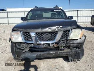 2005 Nissan Frontier 4WD LE with VIN 1N6AD07W15C432361, listed as a Copart auction lot 47805855 with 160,585 mi miles and Salvage Title. Bid and sale history available at carsss.com. Image 5.