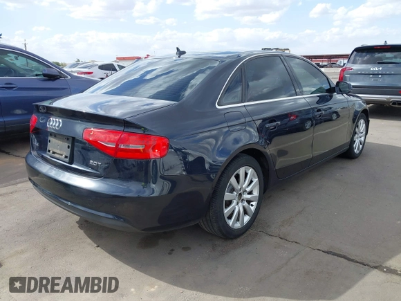 2013 Audi A4 Premium с VIN WAUAFAFL1DN028339, выставлен на аукционе IAAI как лот 41963256 с пробегом 242 697 миль миль и . История ставок и продаж доступна на DreamBid. Изображение 4.