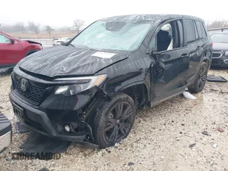 2021 Honda Passport Sport with VIN 5FNYF7H29MB000120, listed as a IAAI auction lot 41129219 with Not provided miles and . Bid and sale history available at DreamBid. Image 2.