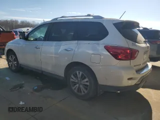 2017 Nissan Pathfinder SL z VIN 5N1DR2MM0HC602550, wystawiony jako Copart lot #46510725 z przebiegiem 118 020 mil mil oraz Szkoda całkowita • Salvage title. Historia ofert i sprzedaży dostępna na DreamBid. Obrazek 2.