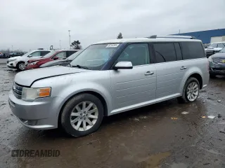 2012 Ford Flex SEL with VIN 2FMGK5CC4CBD16382, listed as a Copart auction lot 46745395 with 269,621 mi miles and Salvage Title. Bid and sale history available at carsss.com. Image 1.
