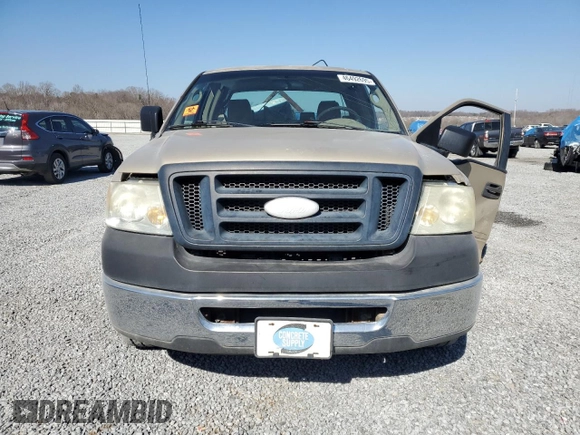 2007 Ford F-150 STX with VIN 1FTRX12W17NA57024, listed as a Copart auction lot 46492695 with Not Provided miles and Salvage Title. Bid and sale history available at carsss.com. Image 5.