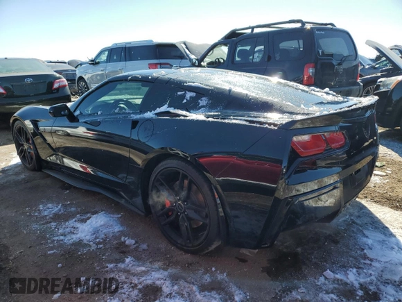 2014 Chevrolet Corvette Z51 2LT with VIN 1G1YK2D7XE5117409, listed as a Copart auction lot 45411925 with 71,154 mi miles and Salvage title. Bid and sale history available at DreamBid. Image 2.