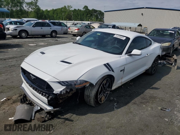 2019 Ford Mustang GT with VIN 1FA6P8CF8K5178089, listed as a Copart auction lot 54248605 with 72,201 mi miles and Salvage title. Bid and sale history available at DreamBid. Image 1.