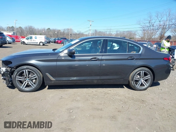 2021 BMW 5 Series 530i xDrive with VIN WBA13BJ05MCF37926, listed as a IAAI auction lot 41704102 with 22,072 mi miles and . Bid and sale history available at DreamBid. Image 14.