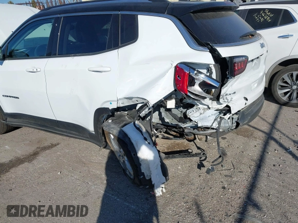 2022 Jeep Compass High Altitude with VIN 3C4NJDCB5NT141390, listed as a IAAI auction lot 40650251 with 28,868 mi miles and . Bid and sale history available at DreamBid. Image 6.