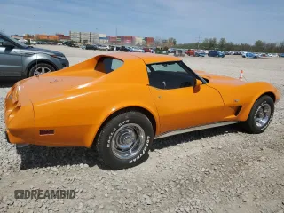 1977 Chevrolet Corvette with VIN 1Z37X7S446784, listed as a Copart auction lot 54176595 with 53,535 mi miles and Clean title. Bid and sale history available at DreamBid. Image 3.