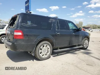 2011 Ford Expedition Max Limited with VIN 1FMJK2A56BEF06101, listed as a Copart auction lot 54401405 with 210,159 mi miles and Salvage title. Bid and sale history available at DreamBid. Image 3.