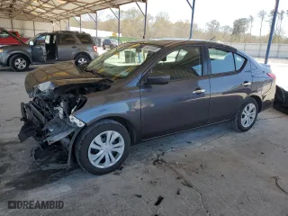 2015 Nissan Versa SV with VIN 3N1CN7AP0FL939263, listed as a Copart auction lot 50415585 with 166,963 mi miles and Salvage Title. Bid and sale history available at carsss.com. Image 1.