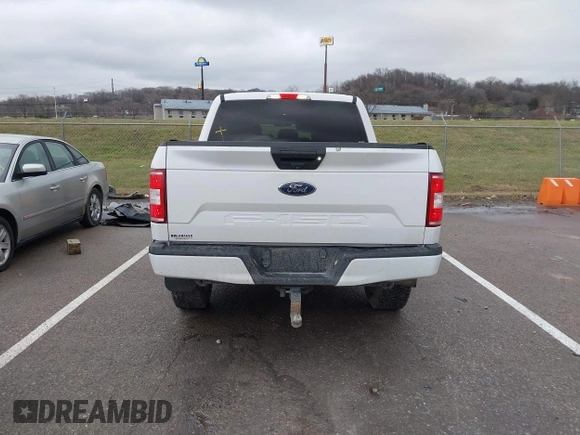 2018 Ford F-150 XL with VIN 1FTEW1E59JKD99284, listed as a IAAI auction lot 41203530 with 153,800 mi miles. Bid and sale history available at carsss.com. Image 16.