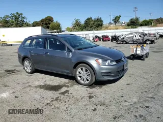 2016 Volkswagen Golf SportWagen TSI S with VIN 3VWC17AU8GM523985, listed as a Copart auction lot 64957854 with 52,609 mi miles and Salvage Title. Bid and sale history available at carsss.com. Image 11.