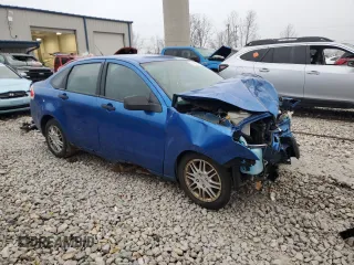 2011 Ford Focus SE with VIN 1FAHP3FN7BW129748, listed as a Copart auction lot 81996134 with 0 mi miles and Clean Title. Bid and sale history available at carsss.com. Image 4.