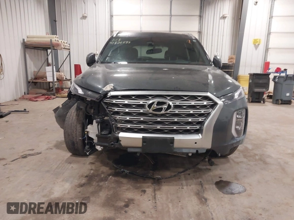 2020 Hyundai Palisade Limited with VIN KM8R5DHE1LU104070, listed as a IAAI auction lot 41322538 with 50,226 mi miles and . Bid and sale history available at DreamBid. Image 12.
