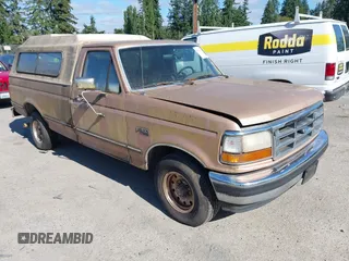 1995 Ford F-150 with VIN 1FTEF15H7SNB49794, listed as a IAAI auction lot 42733604 with 223,932 mi miles and . Bid and sale history available at DreamBid. Image 1.