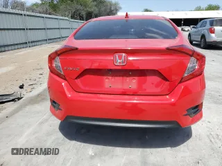 2018 Honda Civic Sedan EX with VIN 2HGFC2F71JH580343, listed as a Copart auction lot 49992275 with 66,103 mi miles and Salvage Title. Bid and sale history available at carsss.com. Image 6.
