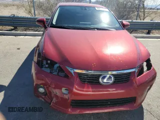 2011 Lexus CT 200h with VIN JTHKD5BH5B2025981, listed as a Copart auction lot 46888965 with 138,482 mi miles and Salvage title. Bid and sale history available at DreamBid. Image 5.