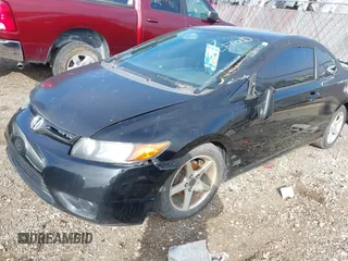 2008 Honda Civic Cpe LX with VIN 2HGFG12608H545783, listed as a IAAI auction lot 41967603 with 0 mi miles. Bid and sale history available at carsss.com. Image 2.