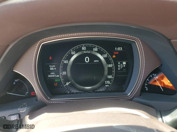 2018 Lexus LS with VIN JTHC5LFF0J5002491, listed as a Copart auction lot 72115644 with 36,641 mi miles and Salvage Title. Bid and sale history available at carsss.com. Image 9.