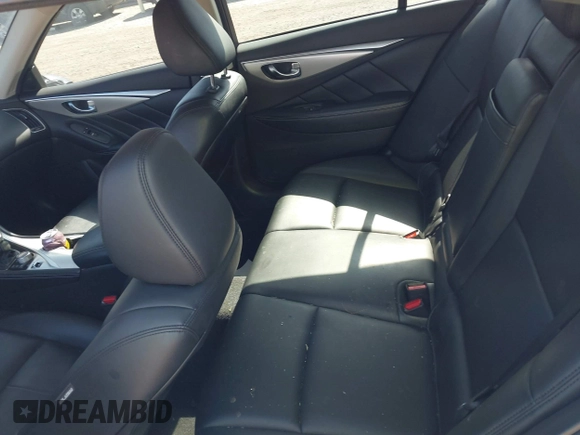 2021 Infiniti Q50 Luxe with VIN JN1EV7BR5MM751785, listed as a IAAI auction lot 41817093 with 48,331 mi miles and . Bid and sale history available at DreamBid. Image 8.