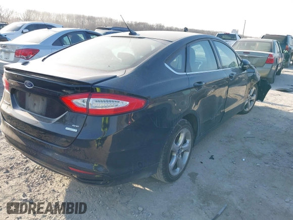 2016 Ford Fusion SE with VIN 3FA6P0H92GR162527, listed as a IAAI auction lot 41787515 with 103,951 mi miles and . Bid and sale history available at carsss.com. Image 4.