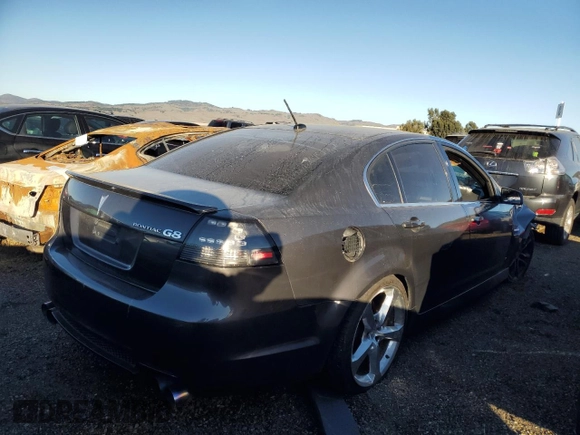 2009 Pontiac G8 with VIN 6G2ER57759L156372, listed as a Copart auction lot 81304054 with 251,257 mi miles and Salvage Title. Bid and sale history available at carsss.com. Image 3.