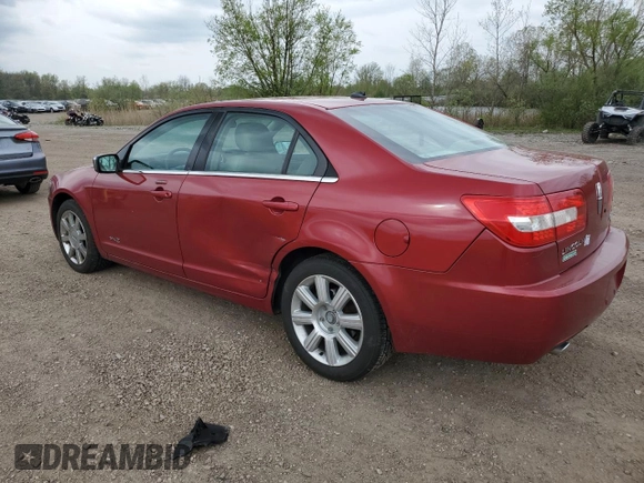 2007 Lincoln MKZ with VIN 3LNHM26T67R653507, listed as a Copart auction lot 54980585 with 157,247 mi miles and Clean Title. Bid and sale history available at carsss.com. Image 2.