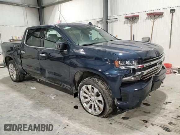 2022 Chevrolet Silverado 1500 High Country with VIN 1GCUYHED4NZ235024, listed as a Copart auction lot 87676305 with 44,990 mi miles and Salvage Title. Bid and sale history available at DreamBid. Image 11.