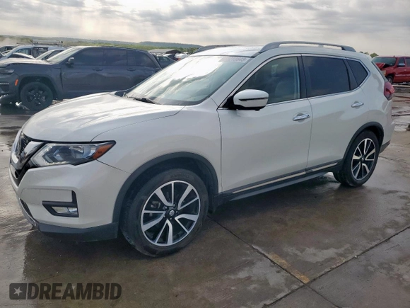 2019 Nissan Rogue SL with VIN 5N1AT2MT5KC829090, listed as a Copart auction lot 51213645 with 87,249 mi miles and Salvage Title. Bid and sale history available at DreamBid. Image 1.