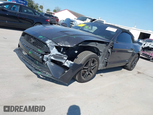 2022 Ford Mustang EcoBoost with VIN 1FATP8UH9N5102906, listed as a IAAI auction lot 41529835 with 54,799 mi miles. Bid and sale history available at carsss.com. Image 17.