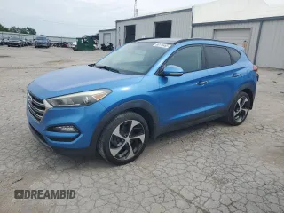 2016 Hyundai Tucson Limited z VIN KM8J33A27GU066315, wystawiony jako Copart lot #60115485 z przebiegiem 187 757 mil mil oraz Czysty tytuł • Clean title. Historia ofert i sprzedaży dostępna na DreamBid. Obrazek 1.