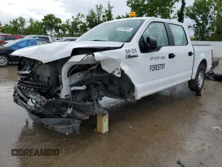 2020 Ford F-150 XL with VIN 1FTEW1CB2LKD52559, listed as a Copart auction lot 54760084 with 23,403 mi miles and Salvage Title. Bid and sale history available at carsss.com. Image 1.