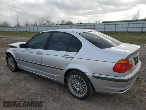 2001 BMW 3 Series 325i with VIN WBAAV33451EE26745, listed as a Copart auction lot 48457115 with 151,899 mi miles and Salvage Title. Bid and sale history available at carsss.com. Image 2.